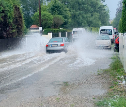 Bayerische Gemeinde praktiziert klimaangepasste Straßenentwässerung