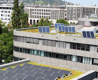Photovoltaik Bauwerksbegrünung