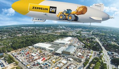 Zeppelin NORDBAU 2017 Bagger und Lader