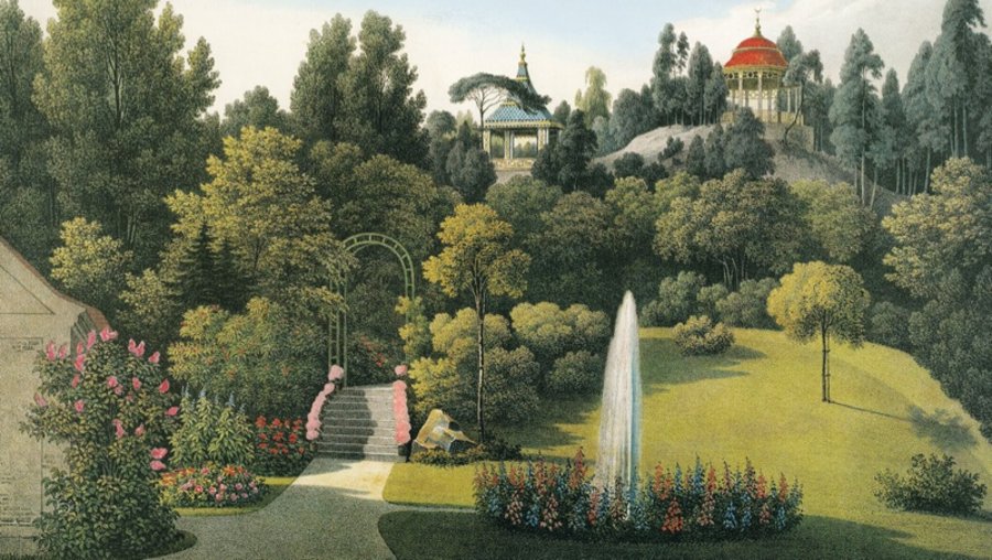 Ausstellung Historische Parks und Gärten
